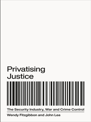 cover image of Privatising Justice